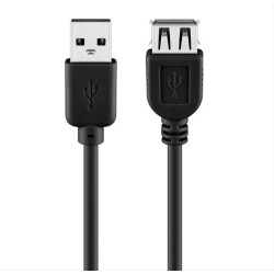 GOOBAY καλώδιο προέκτασης USB 93600, αρσενικό σε θηλυκό, 3m, μαύρο GOOBAY καλώδιο προέκτασης USB 93600, αρσενικό σε θηλυκό, 3m, μαύρο