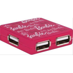 MODECOM Hub USB HUB-4U External 4xUSB BARBIE MODECOM Hub USB HUB-4U External 4xUSB BARBIE