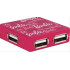 MODECOM Hub USB HUB-4U External 4xUSB BARBIE
