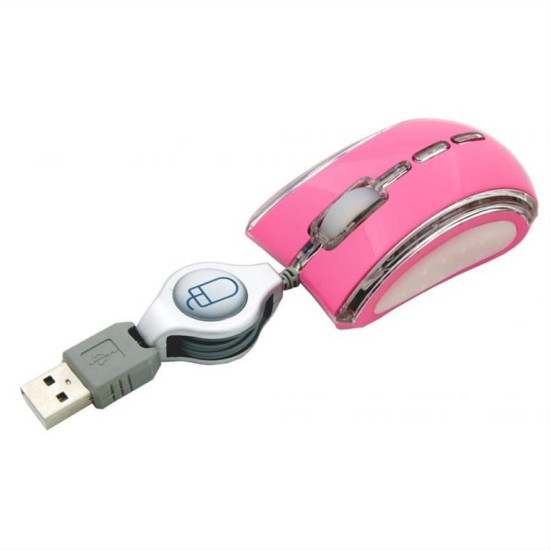 Esperanza Optical Mouse for Notebook Neon EM109P USB pink Esperanza Optical Mouse for Notebook Neon EM109P USB pink