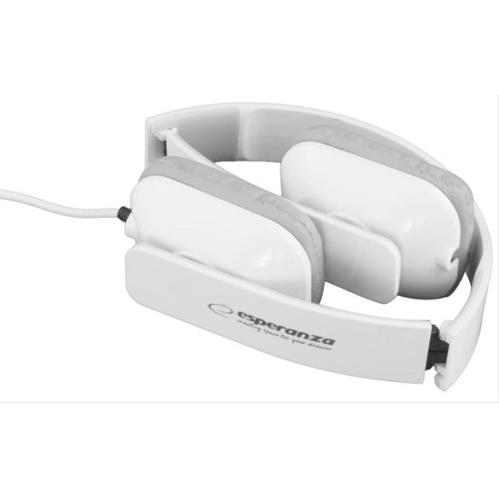ESPERANZA STEREO AUDIO HEADPHONES ARUBA WHITE EH143W