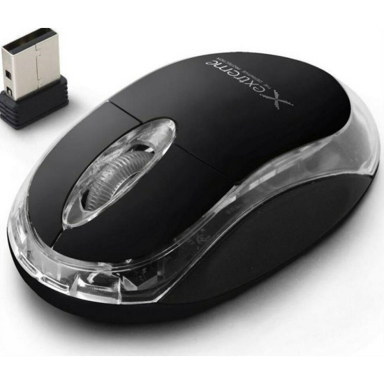 MOUSE WIRELESS EXTREME MAVERICK 1200DPI/2,4GHZ/3D Xm104k