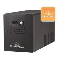 POWERTECH UPS Line Interactive PT-1500, 1500VA, 900W