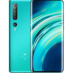 Xiaomi Mi 10 5G Single SIM (8GB/128GB) 6.67 Super AMOLED / HDR10+ / Android 13, MIUI 14 / 108 MP / NFC / Coral Green Refurbished Grade Α