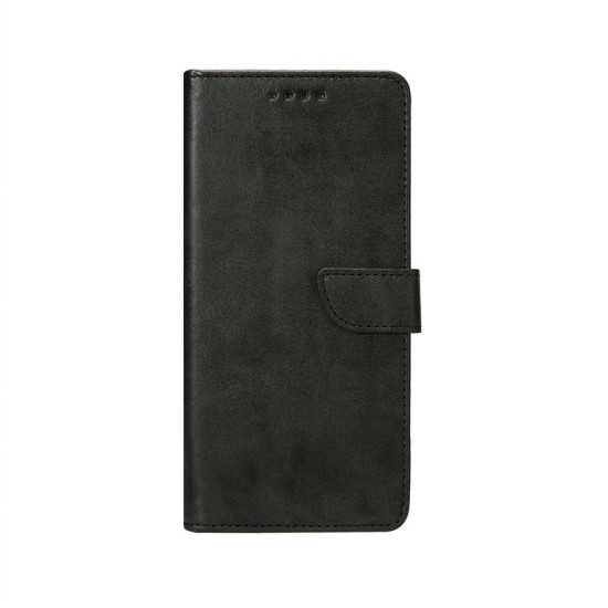 Rixus Bookcase For Samsung Galaxy S23 Ultra Black