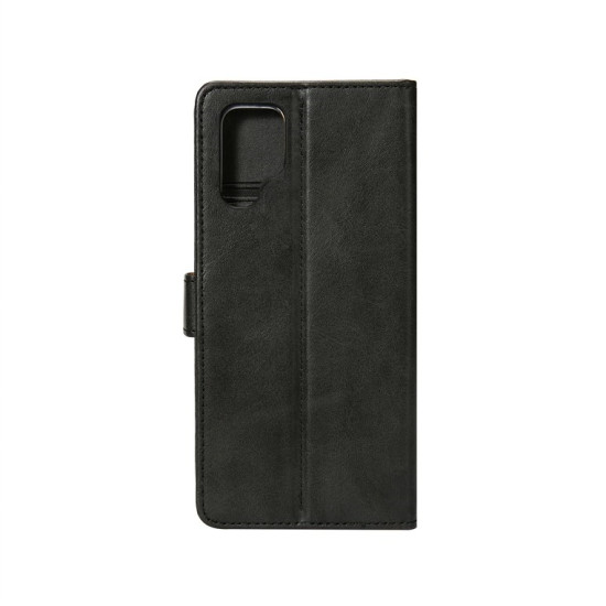 Rixus Bookcase For Samsung Galaxy S23 Ultra Black
