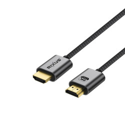 Rixus RXHU13 HDMI Cable Premium 8K 5m Space Gray Rixus RXHU13 HDMI Cable Premium 8K 5m Space Gray