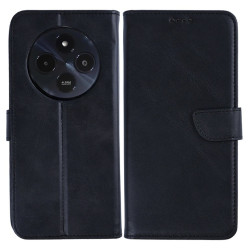 Rixus Bookcase For Xiaomi Redmi 14C Black