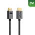 Rixus RXHU12 HDMI Cable Premium 8K 2m Space Gray