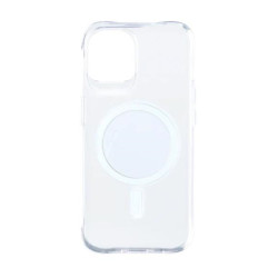RIXUS FOR IPHONE 15 PLUS MAGNETIC CLEAR CASE RIXUS FOR IPHONE 15 PLUS MAGNETIC CLEAR CASE