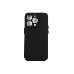 RIXUS FOR IPHONE 14 PRO SOFT TPU PHONE CASE BLACK