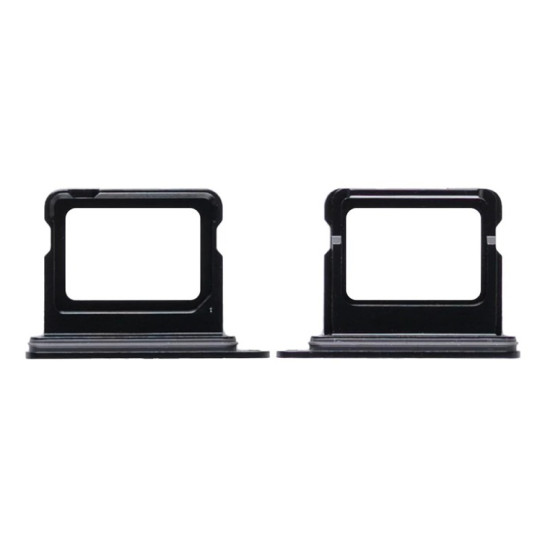 For Apple iPhone 16, 16 Plus Sim Card Holder Black OEM