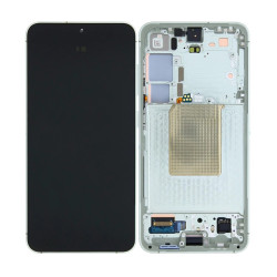 Samsung Galaxy S24 S921B Display And Digitizer With Frame Jade Green Pre-Assembled
