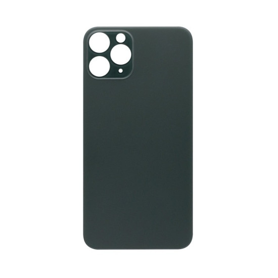 For Apple iPhone 11 Pro Back Glass, Enlarged Camera Frame Green Compatible