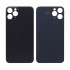 For Apple iPhone 11 Pro Back Glass, Enlarged Camera Frame Space Grey Compatible