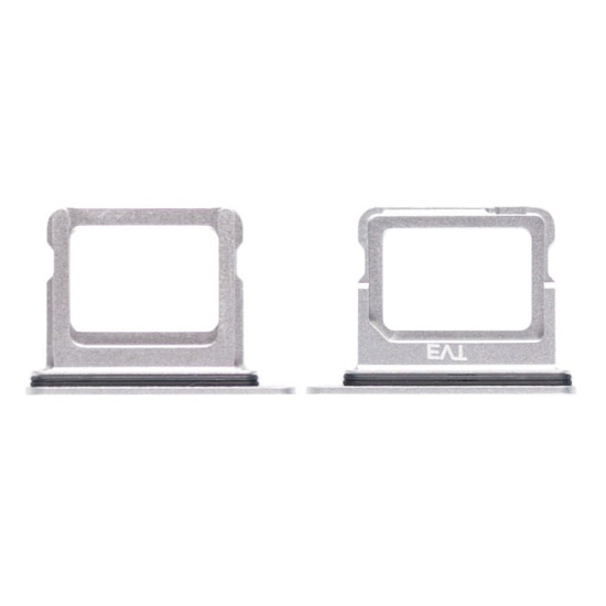 For Apple iPhone 16, 16 Plus Sim Card Holder White Compatible
