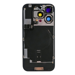 For Apple iPhone 16 Pro Max Back Glass With NFC, Enlarged Camera Frame Natural Titanium Compatible For Apple iPhone 16 Pro Max Back Glass With NFC, Enlarged Camera Frame Natural Titanium Compatible