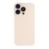 For Apple iPhone 16 Pro Back Glass With NFC, Enlarged Camera Frame Desert Titanium Compatible