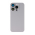For Apple iPhone 15 Pro Back Glass With NFC, Enlarged Camera Frame Natural Titanium Compatible