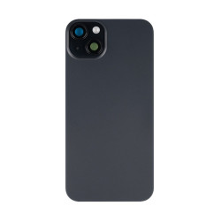 For Apple iPhone 15 Back Glass With NFC, Enlarged Camera Frame Black Compatible