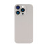 For Apple iPhone 16 Pro Back Glass Without NFC, Enlarged Camera Frame Natural Titanium Compatible