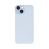 For Apple iPhone 15 Plus Back Glass Without NFC, Enlarged Camera Frame Blue Compatible