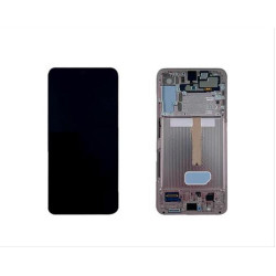 SAMSUNG GALAXY S22 PLUS S906B DISPLAY AND DIGITIZER WITH FRAME PINK GOLD SERVICE PACK