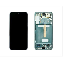 SAMSUNG GALAXY S22 PLUS S906B DISPLAY AND DIGITIZER WITH FRAME GREEN SERVICE PACK