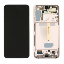 SAMSUNG GALAXY S22 PLUS S906B DISPLAY AND DIGITIZER WITH FRAME VIOLET SERVICE PACK