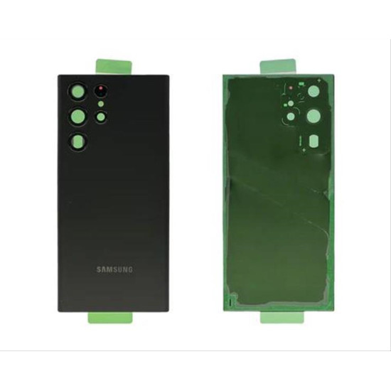 SAMSUNG GALAXY S22 ULTRA S908B BACK COVER PHANTOM BLACK (+ LENS)