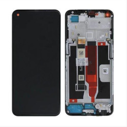 REALME NARZO 30 5G RMX3242 DISPLAY AND DIGITIZER WITH FRAME RACING BLUE OEM