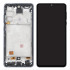 SAMSUNG GALAXY A72 A725F DISPLAY WITH FRAME BLACK (COMPATIBLE)