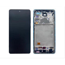 SAMSUNG GALAXY A72 A725F DISPLAY AND DIGITIZER COMPLETE AWESOME BLUE (SP)