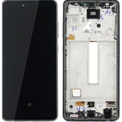 SAMSUNG GALAXY A52 A525F DISPLAY AND DIGITIZER WITH FRAME AWESOME WHITE (OLED) SAMSUNG GALAXY A52 A525F DISPLAY AND DIGITIZER WITH FRAME AWESOME WHITE (OLED)