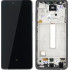 SAMSUNG GALAXY A52 A525F DISPLAY AND DIGITIZER WITH FRAME AWESOME WHITE (OLED)
