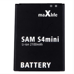 Maxlife battery for Samsung Galaxy S4 Mini i9190 / B500BE 2100mAh OEM000003