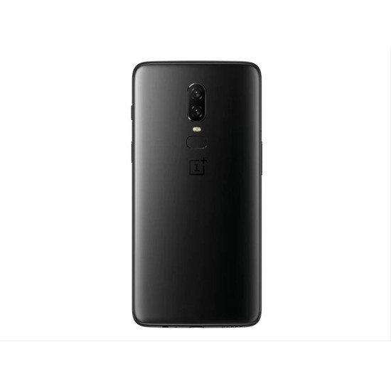 OnePlus 6 Back Cover Mirror Black (+ Lens)