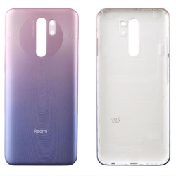 Για Xiaomi Redmi 9 - Replacement Battery Cover / Rear Housing With Buttons - Pink/Purple
