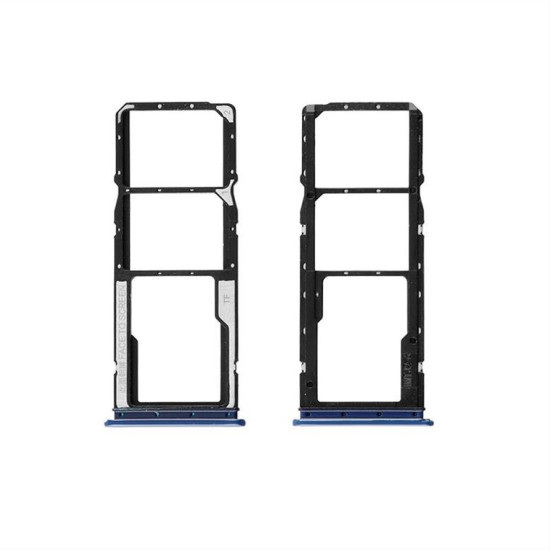 Για Xiaomi Redmi 8 - Dual SIM Card Tray - Blue