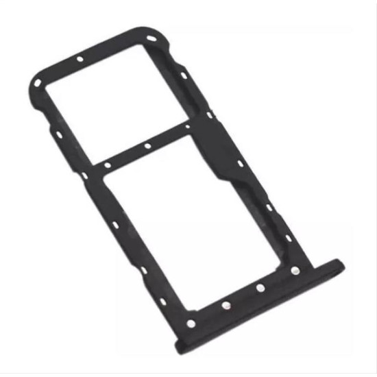 Για Huawei P Smart - Replacement SIM & Card Tray Holder - Black