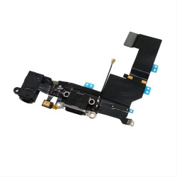 DOCK connector flex cable - iPhone 5S - BLACK GSM005081