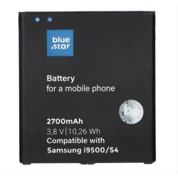 Blue Star Battery for Samsung Galaxy S4 (I9500) 2700 mAh Li-Ion PREMIUM BS-EB-B600BE Blue Star Battery for Samsung Galaxy S4 (I9500) 2700 mAh Li-Ion PREMIUM BS-EB-B600BE