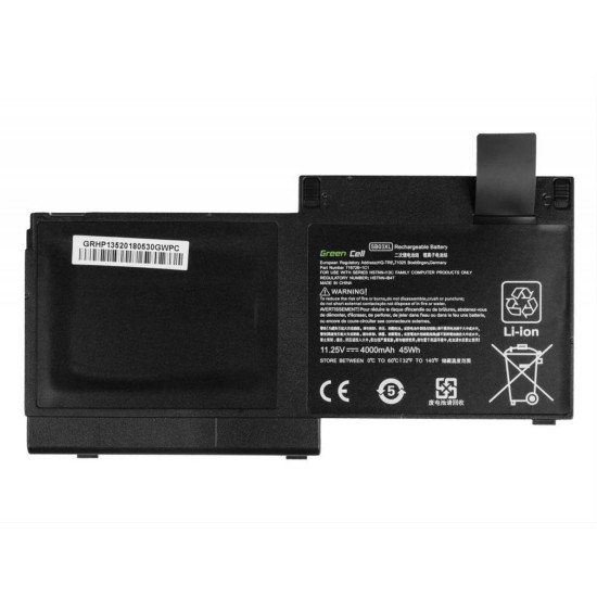 Green Cell Battery for HP EliteBook 720 G1 G2 820 G1 G2 / 11,25V 4000mAh HP141