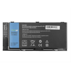 Green Cell PRO Battery for Dell Precision M4600 M4700 M4800 M6600 M6700 / 11,1V 7800mAh DE74PRO