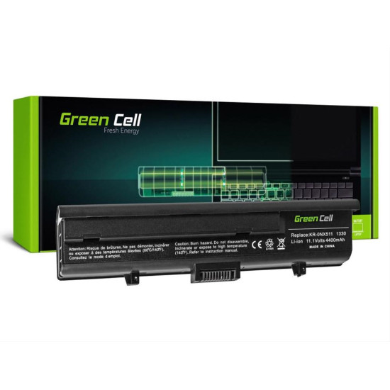 Green Cell Battery for Dell XPS M1330 M1330H M1350 PP25L / 11,1V 4400mAh DE32 Green Cell Battery for Dell XPS M1330 M1330H M1350 PP25L / 11,1V 4400mAh DE32