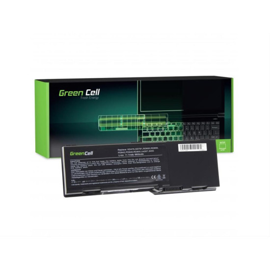 Green Cell Battery for Dell Inspiron E1501 E1505 1501 6400 / 11,1V 6600mAh DE21 Green Cell Battery for Dell Inspiron E1501 E1505 1501 6400 / 11,1V 6600mAh DE21