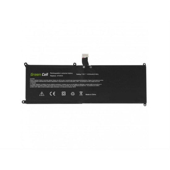 Green Cell Battery 7VKV9 do Dell XPS 12 9250, Dell Latitude 12 7275 DE132