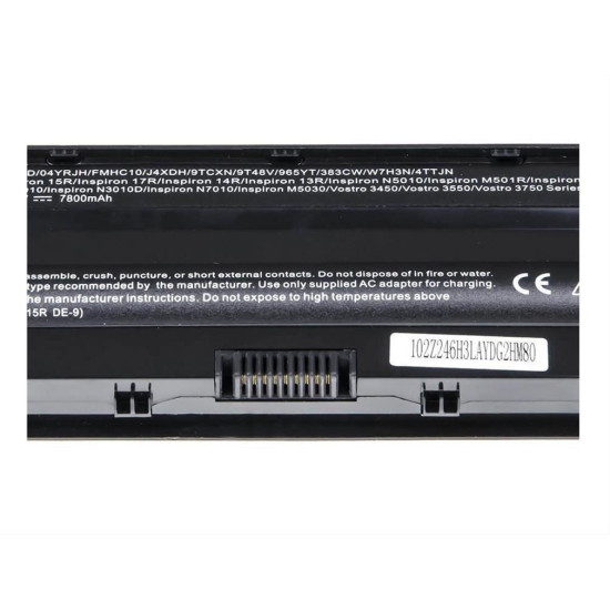 Green Cell PRO Battery for Dell Inspiron N5010 13R 14R 15R J1 (bottom) / 11,1V 7800mAh DE02DPRO Green Cell PRO Battery for Dell Inspiron N5010 13R 14R 15R J1 (bottom) / 11,1V 7800mAh DE02DPRO