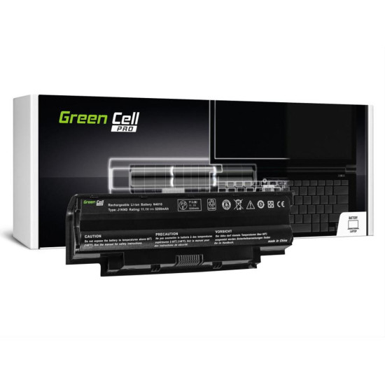 Green Cell PRO Battery for Dell Inspiron N3010 N4010 N5010 13R 14R 15R J1 / 11,1V 5200mAh DE01PRO