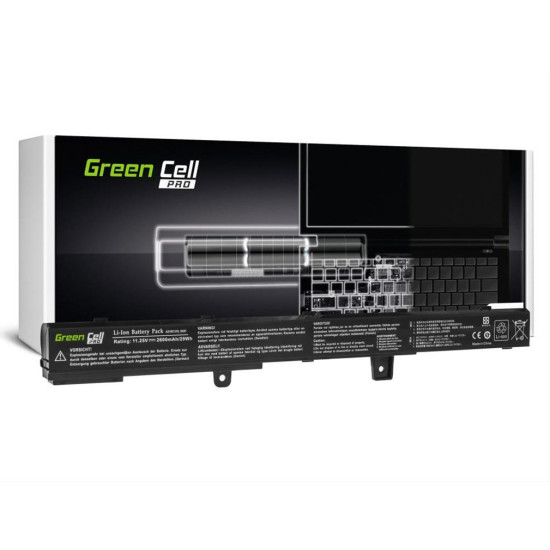 Bateria Green Cell PRO A31N1319 do Asus X551 X551C X551MAV F551 F551C F551M AS90PRO